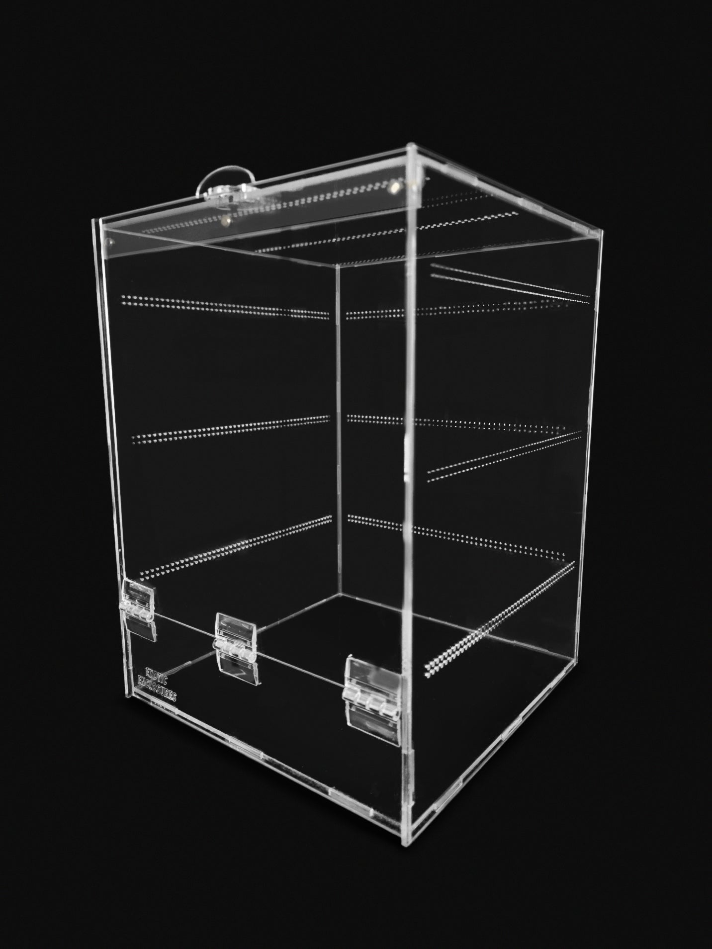 Front-Opening Glued Acrylic Enclosure: Mini | S | M | L