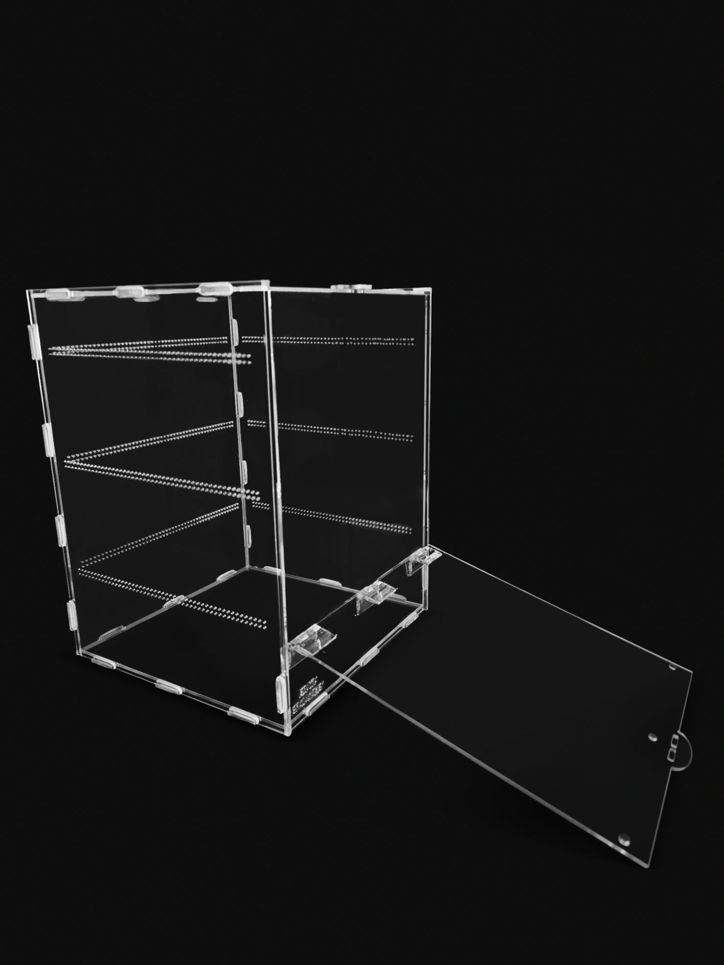 Front-Opening Acrylic Enclosure: Mini | S | M | L
