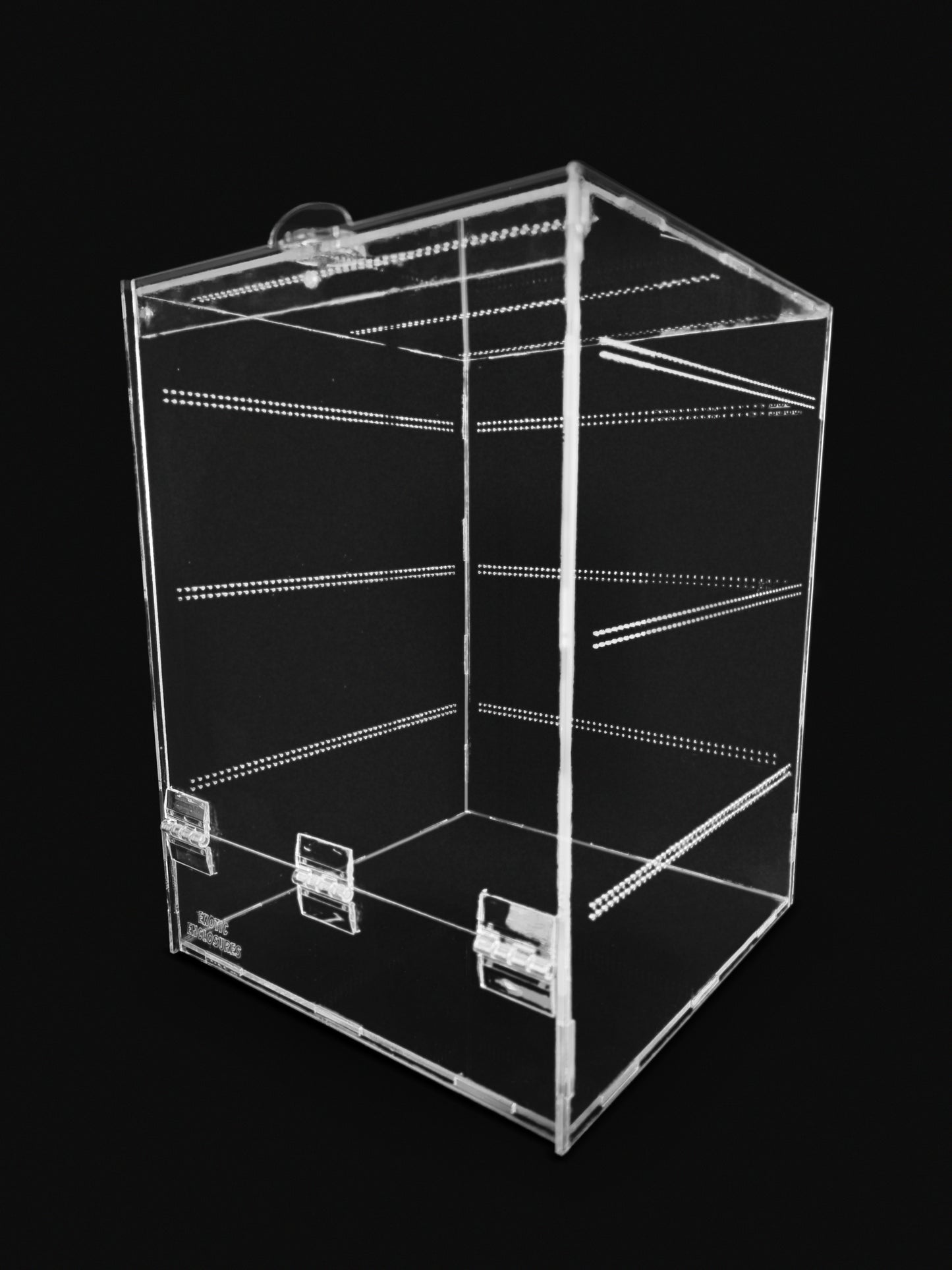 Front-Opening Glued Acrylic Enclosure: Mini | S | M | L
