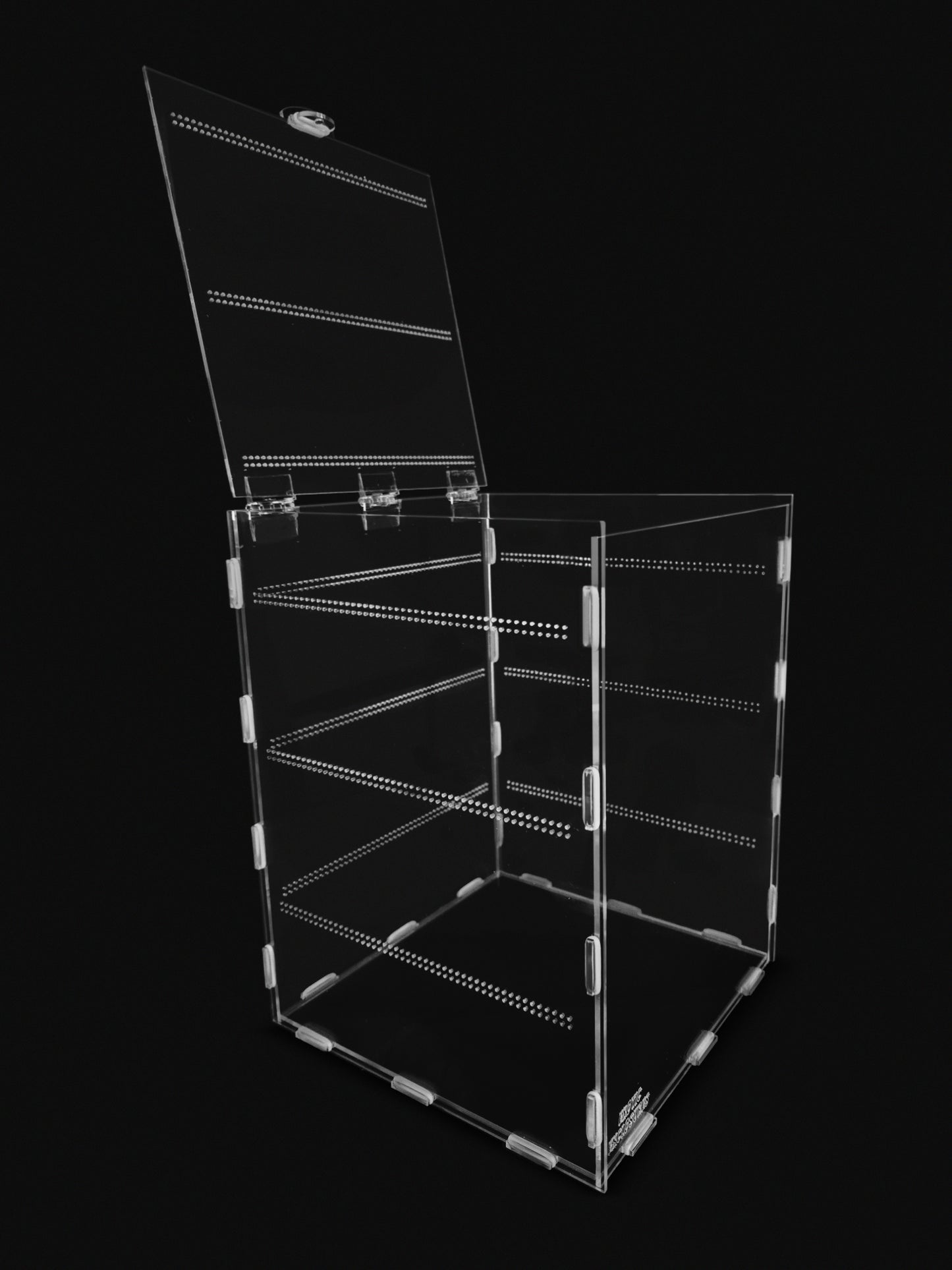 Top-Opening Acrylic Enclosure: Mini | S | M | L