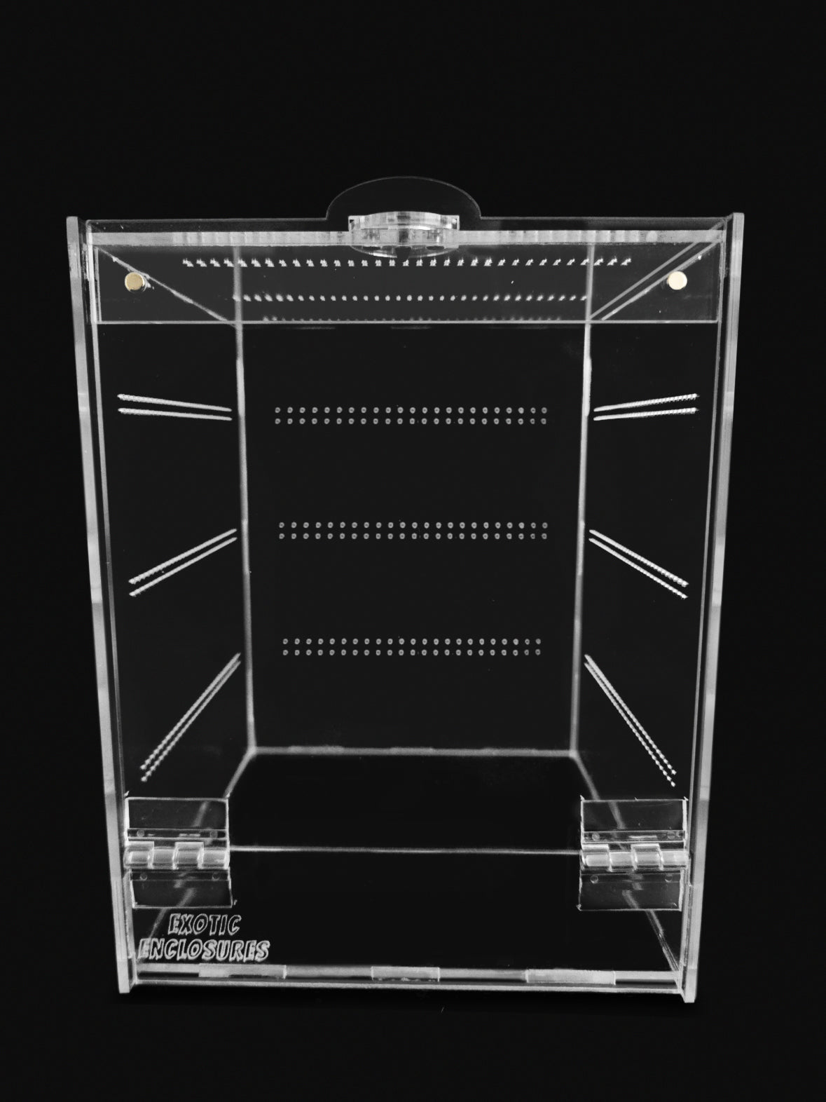 Front-Opening Glued Acrylic Enclosure: Mini | S | M | L