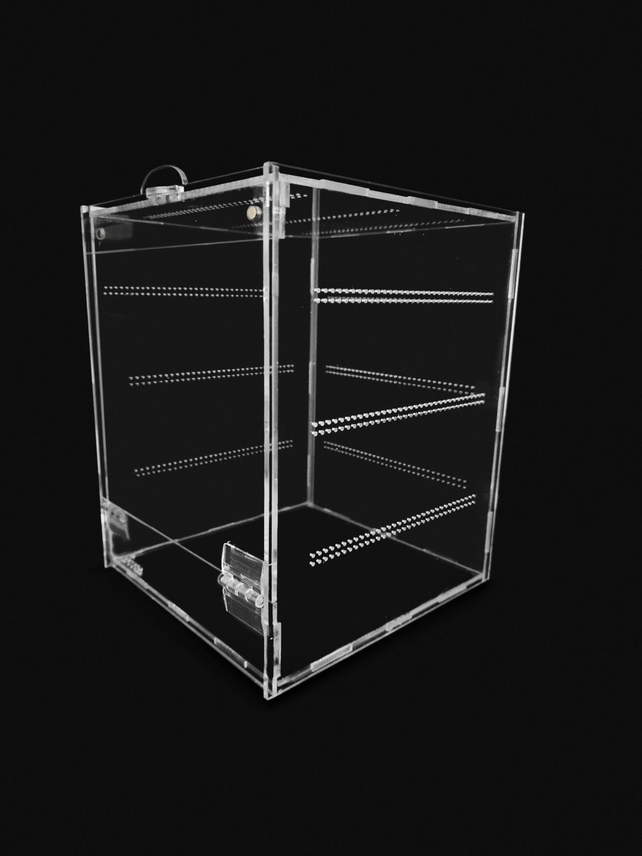 Front-Opening Glued Acrylic Enclosure: Mini | S | M | L