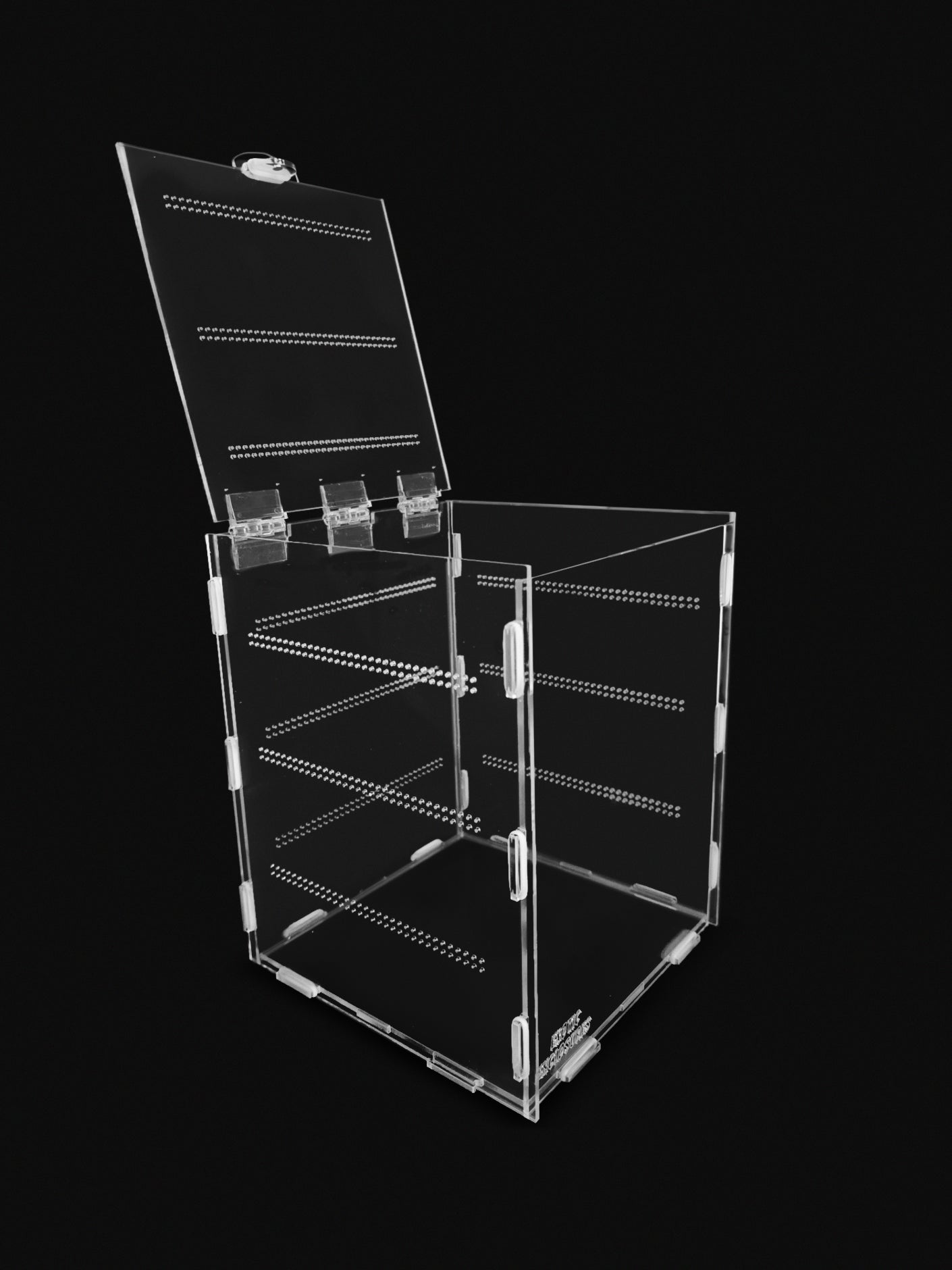 Top-Opening Acrylic Enclosure: Mini | S | M | L