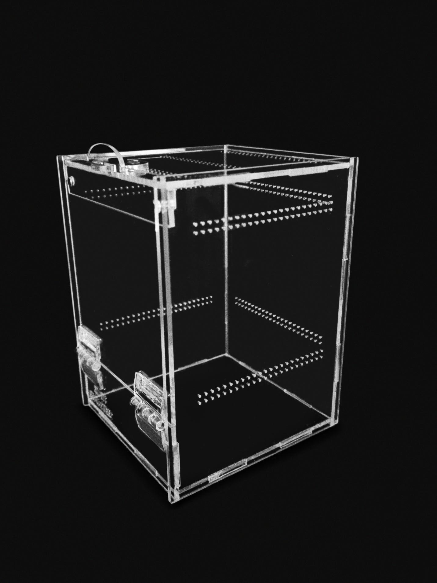 Front-Opening Glued Acrylic Enclosure: Mini | S | M | L