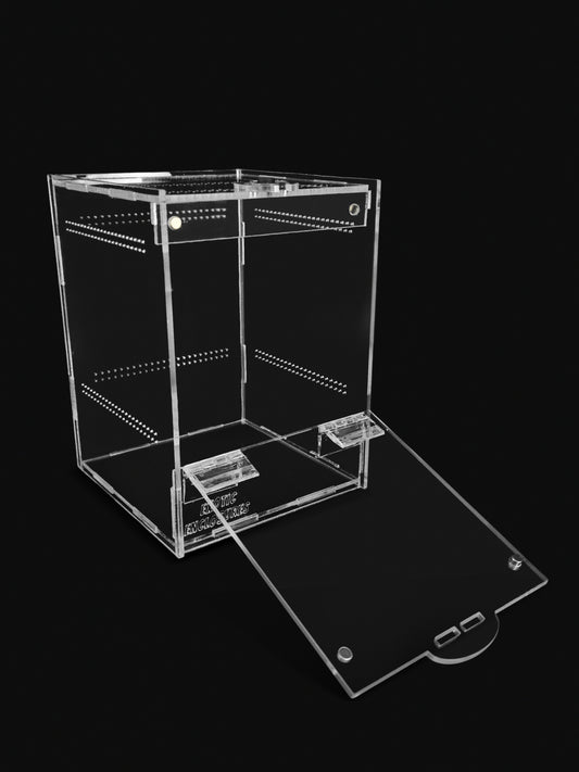Front-Opening Glued Acrylic Enclosure: Mini | S | M | L