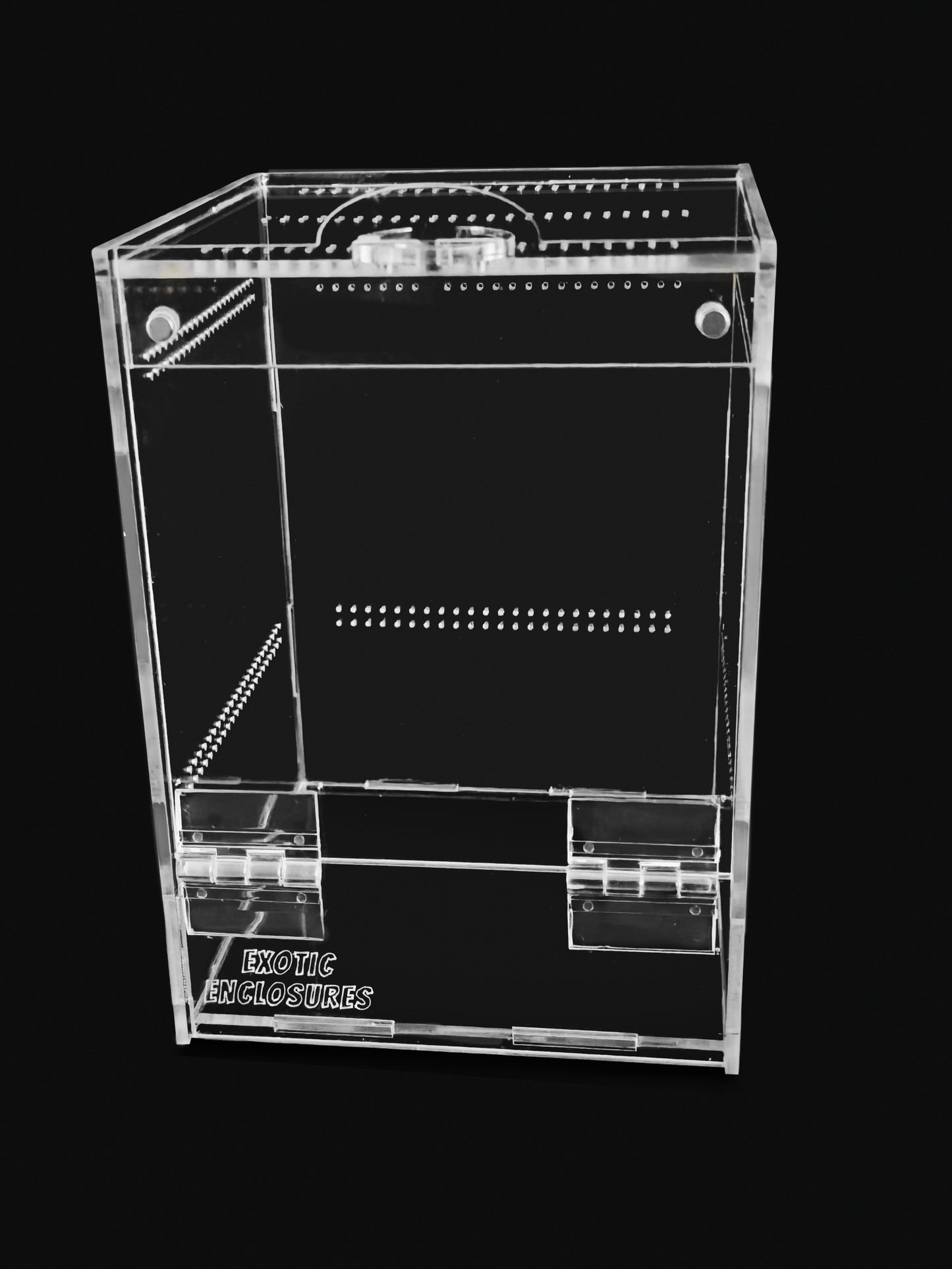 Front-Opening Glued Acrylic Enclosure: Mini | S | M | L