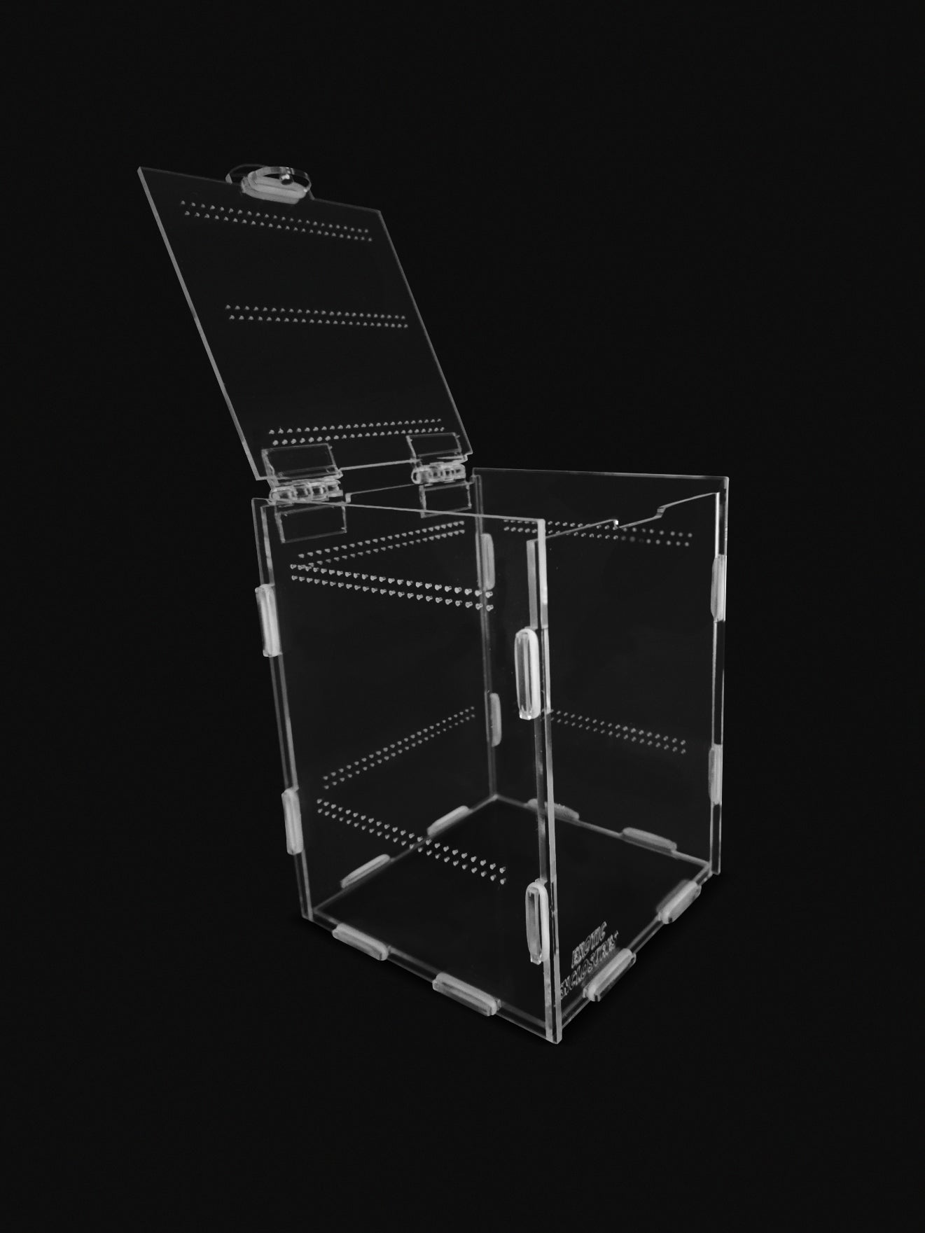 Top-Opening Acrylic Enclosure: Mini | S | M | L