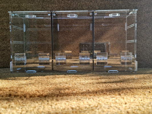 Banded Triple "Bungalow" Enclosure