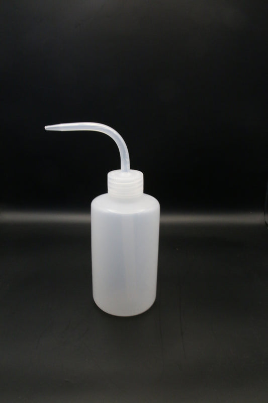 Long spout water bottle