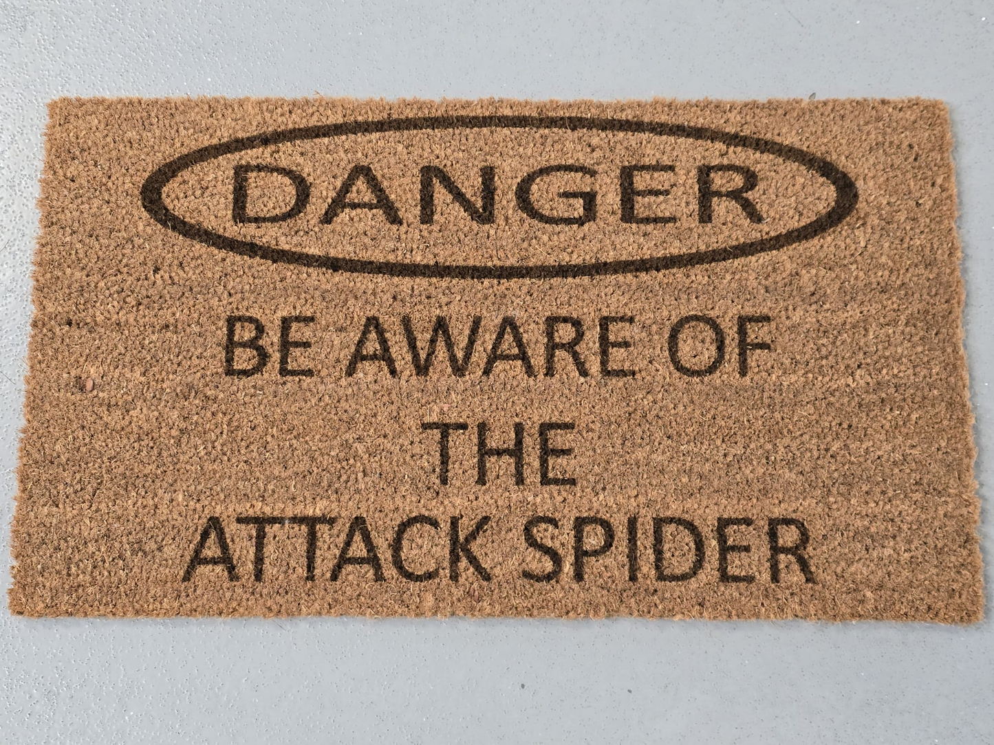 Attack Spider Door Mat