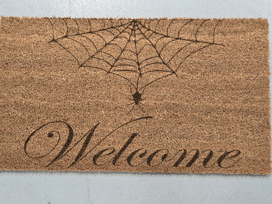 Welcome Spider Door Mat